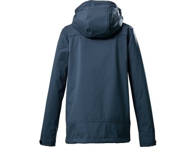 KILLTEC Kinder Funktionsjacke KOS 218 BYS SFTSHLL JCKT Blau