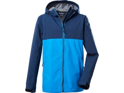 KILLTEC Kinder Funktionsjacke KOS 219 BYS SFTSHLL JCKT Blau