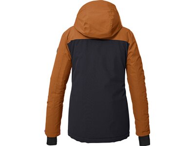 KILLTEC Kinder Funktionsjacke KSW 117 GRLS SKI JCKT Braun