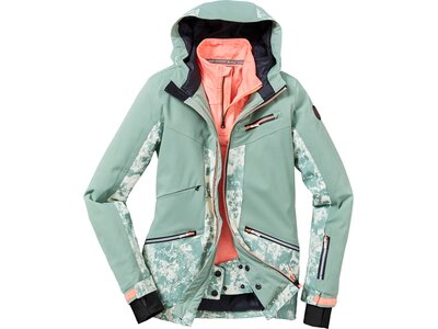 KILLTEC Kinder Funktionsjacke KSW 118 GRLS SKI JCKT Grün