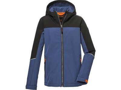 KILLTEC Kinder Funktionsjacke KOW 131 BYS SFTSHLL JCKT Blau