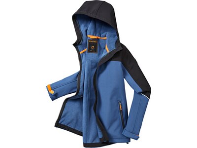 KILLTEC Kinder Funktionsjacke KOW 131 BYS SFTSHLL JCKT Blau