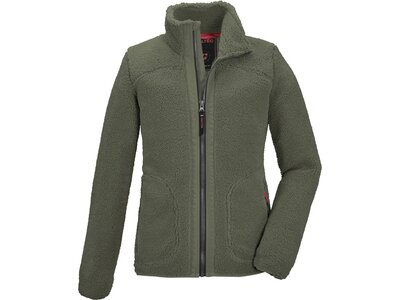 KILLTEC Kinder Unterjacke KOW 137 GRLS FLC JCKT Grün