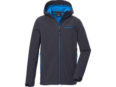 KILLTEC Kinder Funktionsjacke KOW 157 BYS SFTSHLL JCKT Schwarz
