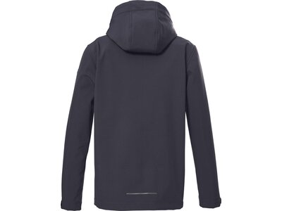 KILLTEC Kinder Funktionsjacke KOW 157 BYS SFTSHLL JCKT Schwarz
