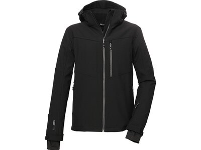 KILLTEC Herren Funktionsjacke KSW 112 MN SKI SFTSHLL JCKT Schwarz