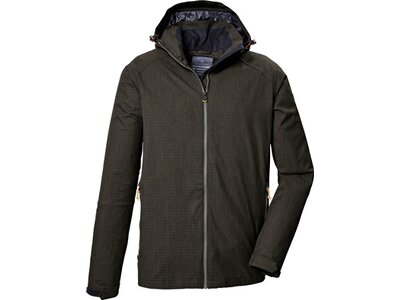 KILLTEC Herren Funktionsjacke Romotos Braun