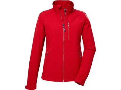 KILLTEC Damen Funktionsjacke KOS 264 WMN SFTSHLL JCKT Rot