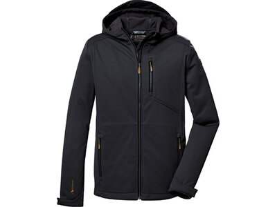 KILLTEC Herren Funktionsjacke KOS 320 MN SFTSHLL JCKT Schwarz