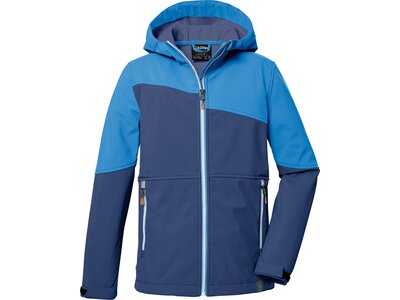 KILLTEC Kinder Funktionsjacke KOS 263 BYS SFTSHLL JCKT Blau