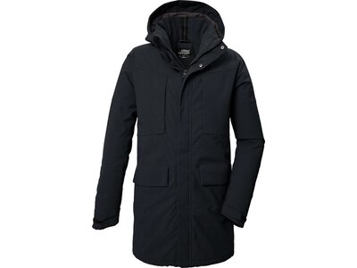 KILLTEC Herren Mantel KOW 80 MN PRK Schwarz