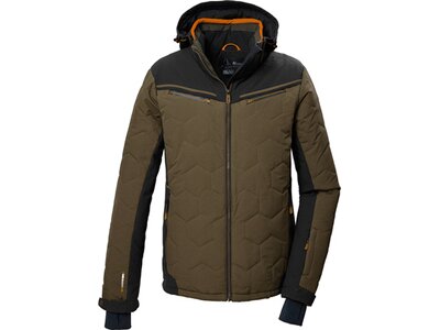 KILLTEC Herren Funktionsjacke KSW 118 MN SKI JCKT Braun