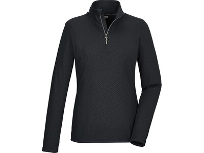 KILLTEC Damen Rolli KSW 321 WMN LS SHRT Schwarz