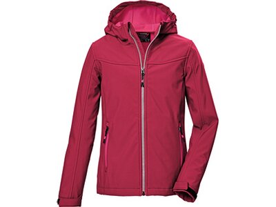 KILLTEC Kinder Funktionsjacke KOW 349 GRLS SFTSHLL JCKT Lila
