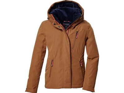 KILLTEC Kinder Funktionsjacke KOW 356 GRLS JCKT Braun