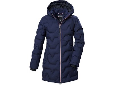 KILLTEC Kinder Mantel KOW 358 GRLS QLTD PRK Blau