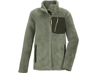 KILLTEC Kinder Unterjacke KOW 363 BYS FLC JCKT Grün