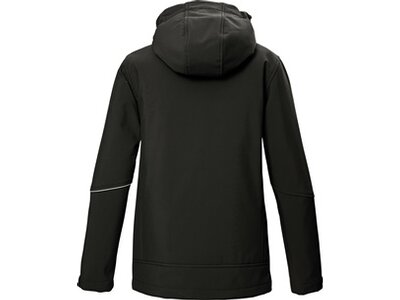 KILLTEC Kinder Funktionsjacke KOW 366 BYS SFTSHLL JCKT Schwarz