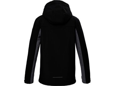 KILLTEC Kinder Funktionsjacke KOW 367 BYS SFTSHLL JCKT Schwarz
