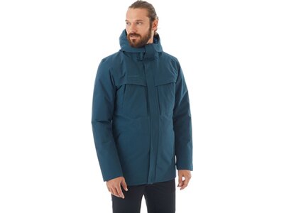 MAMMUT Herren Winterjacke "Chamuera HS Thermo Hooded Parka Men" Blau