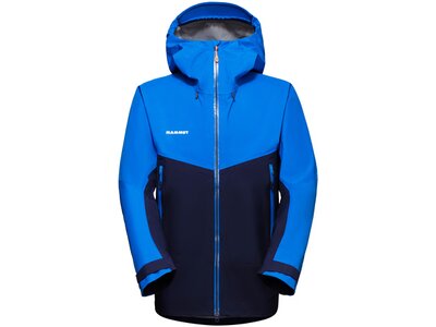 MAMMUT Herren Softshelljacke "Crater HS Hooded" Blau