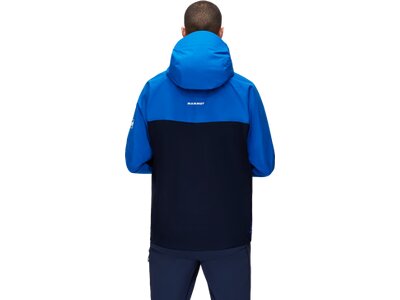MAMMUT Herren Softshelljacke "Crater HS Hooded" Blau
