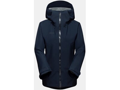 MAMMUT Damen Trekkingjacke "Crater HS Hooded Jacket" Blau