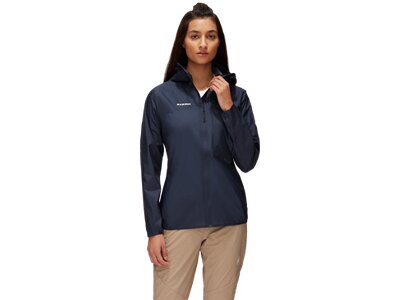 MAMMUT Damen Kento Light HS Hooded Jacket Women Blau