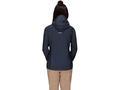 MAMMUT Damen Kento Light HS Hooded Jacket Women Blau