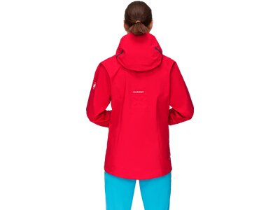 MAMMUT Damen Funktionsjacke Nordwand Advanced HS Hooded Jacket Women Rot