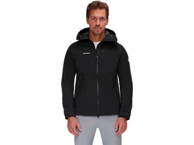 MAMMUT Herren Funktionsjacke Alto Guide HS Hooded Jacket Men Schwarz