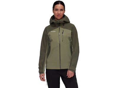 MAMMUT Damen Funktionsjacke Alto Guide HS Hooded Jacket Women Grün