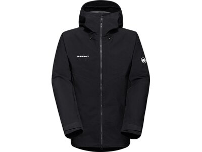 MAMMUT Herren Funktionsjacke Crater IV HS Hooded Jacket Men Schwarz
