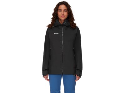 MAMMUT Damen Funktionsjacke Crater II HS Hooded Jacket Women Schwarz