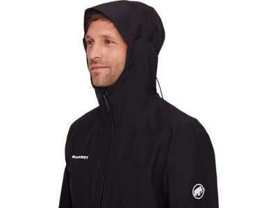 MAMMUT Herren Funktionsjacke Alto Light HS Hooded Jacket Men Schwarz