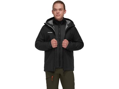 MAMMUT Herren Doppeljacke Alto Light 3 in 1 HS Schwarz