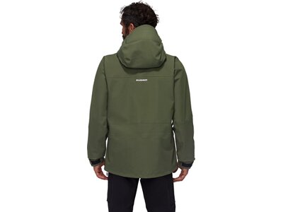 MAMMUT Herren Funktionsjacke Stoney HS Grün