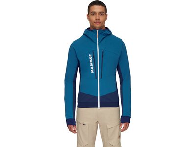 MAMMUT Herren Funktionsjacke Aenergy SO Hybrid Hooded Jacket Men Blau