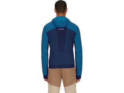 MAMMUT Herren Funktionsjacke Aenergy SO Hybrid Hooded Jacket Men Blau