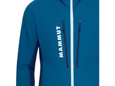MAMMUT Herren Funktionsjacke Aenergy SO Hybrid Hooded Jacket Men Blau