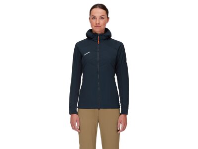 MAMMUT Damen Hoodie Rime Light IN Flex Blau