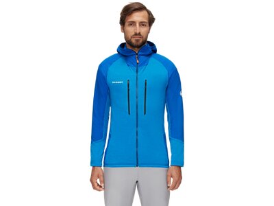 MAMMUT Herren Powerstretchjacke "Eiswand Advanced ML" Blau