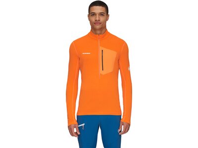 MAMMUT Herren Pullover Aenergy Light ML Half Zip Pull Men Orange 