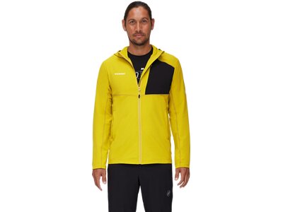 MAMMUT Herren Funktionsjacke Madris Light ML Hooded Jacket Men Gelb