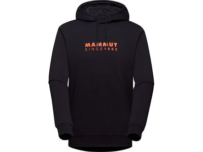 MAMMUT Herren Kapuzensweat Mammut ML Hoody Men Logo Schwarz