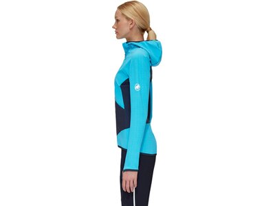 MAMMUT Damen Funktionsjacke Eiger Speed ML Hybrid Hooded Jacket Women Blau