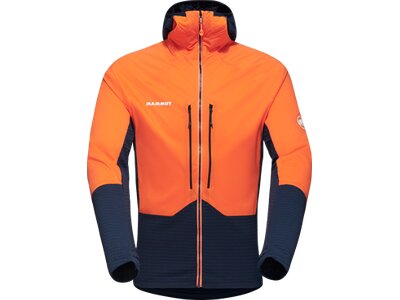 MAMMUT Herren Funktionsjacke Eiger Nordwand ML Hybrid Hooded Jacket Men Orange 