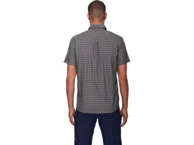 MAMMUT Herren Outdoor-Hemd "Leinni" Kurzarm Grau