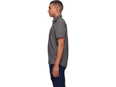 MAMMUT Herren Outdoor-Hemd "Leinni" Kurzarm Grau