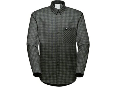 MAMMUT Herren Wanderhemd "Winter Longsleeve Shirt Men" Regular Fit Grün